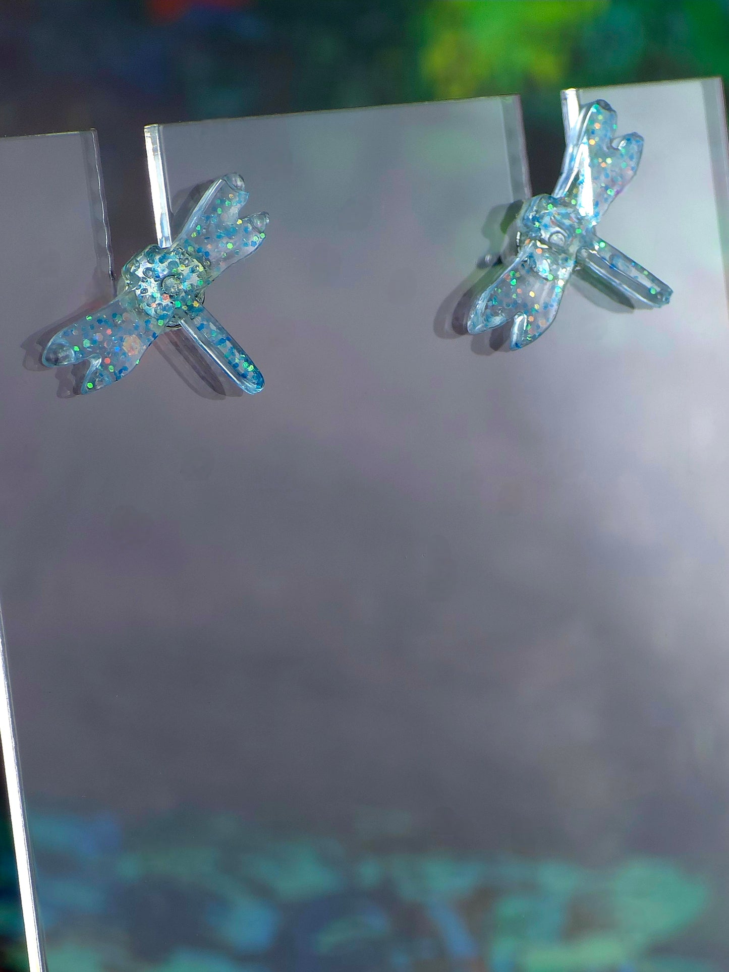 Dargonfly Flat Post Stud Earrings