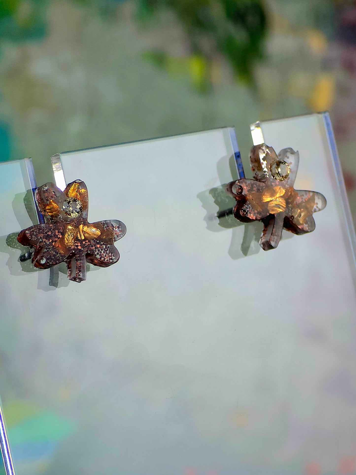 Oak Leaf Post Studs