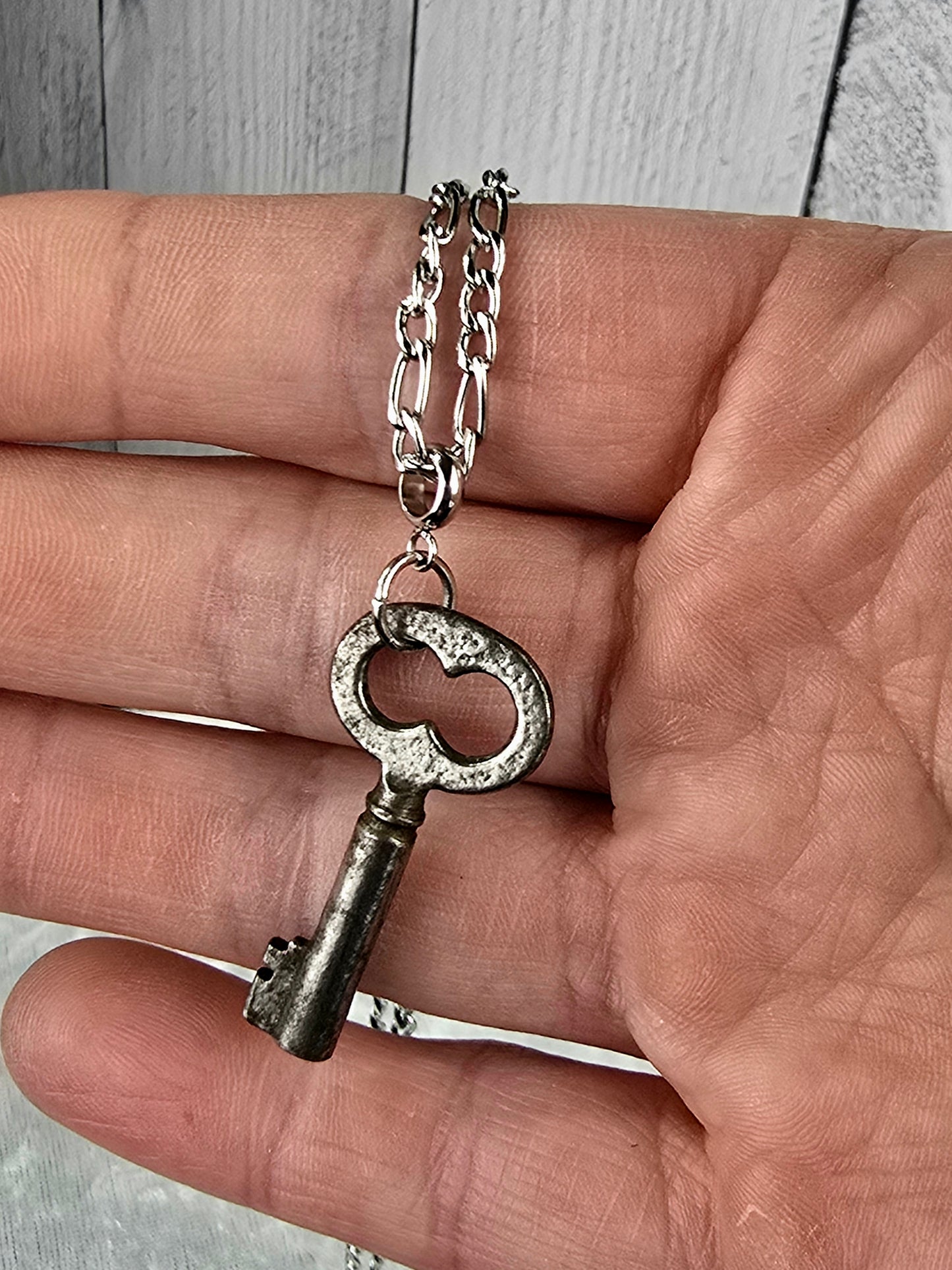 1700's vintage Skeleton Key Necklace