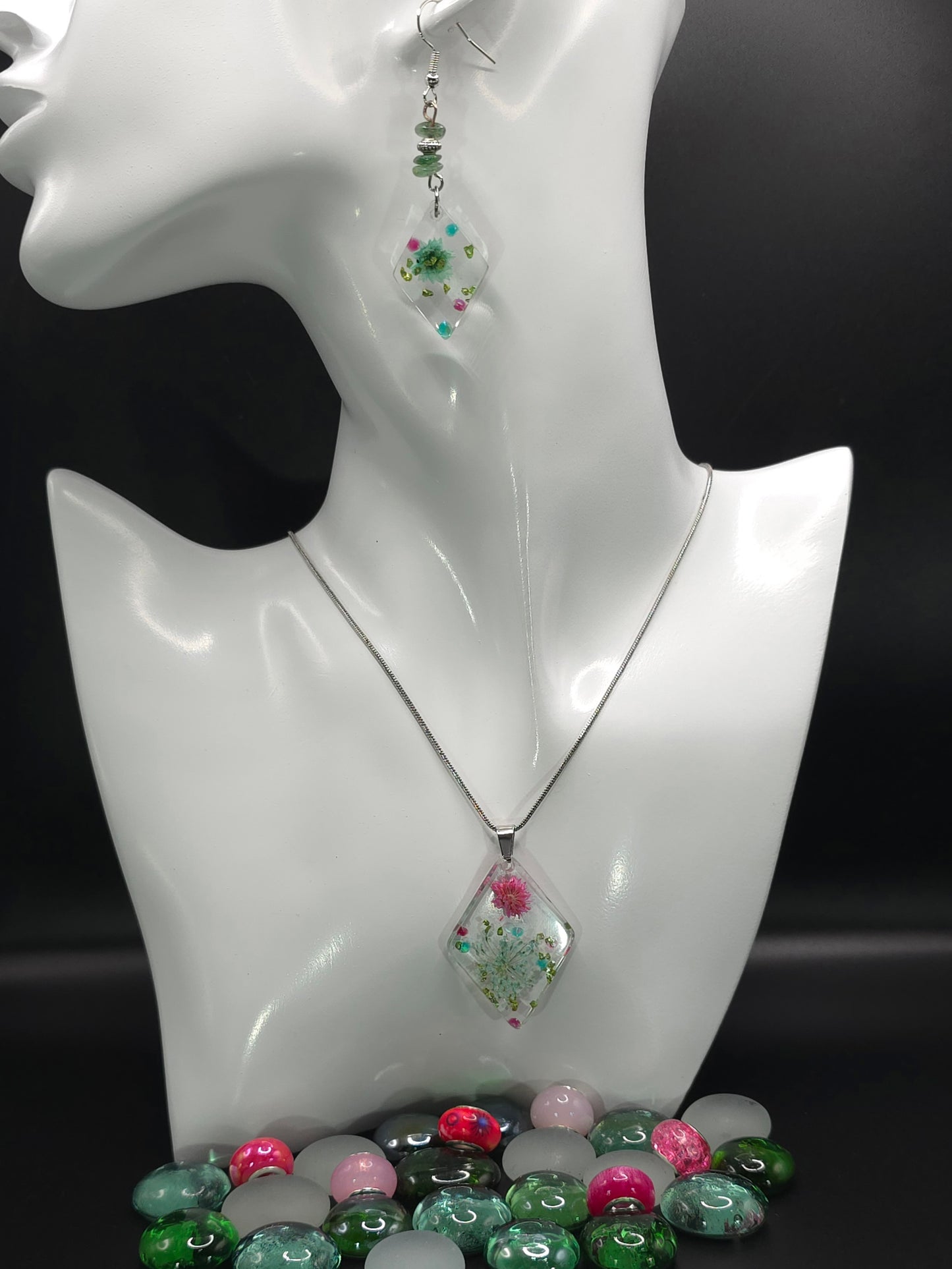 Diamond Flower Set