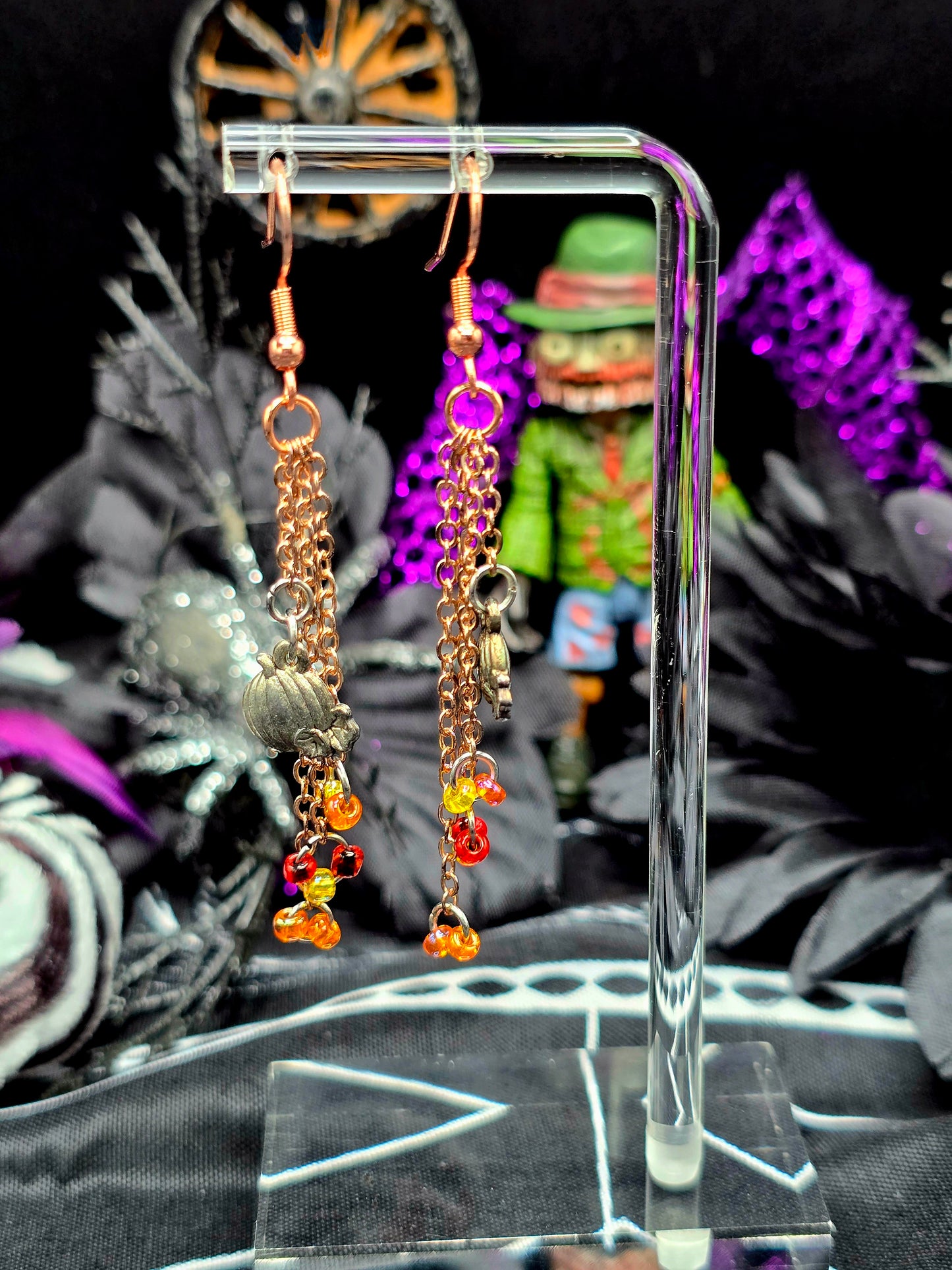 Fall Time Dangle Earrings
