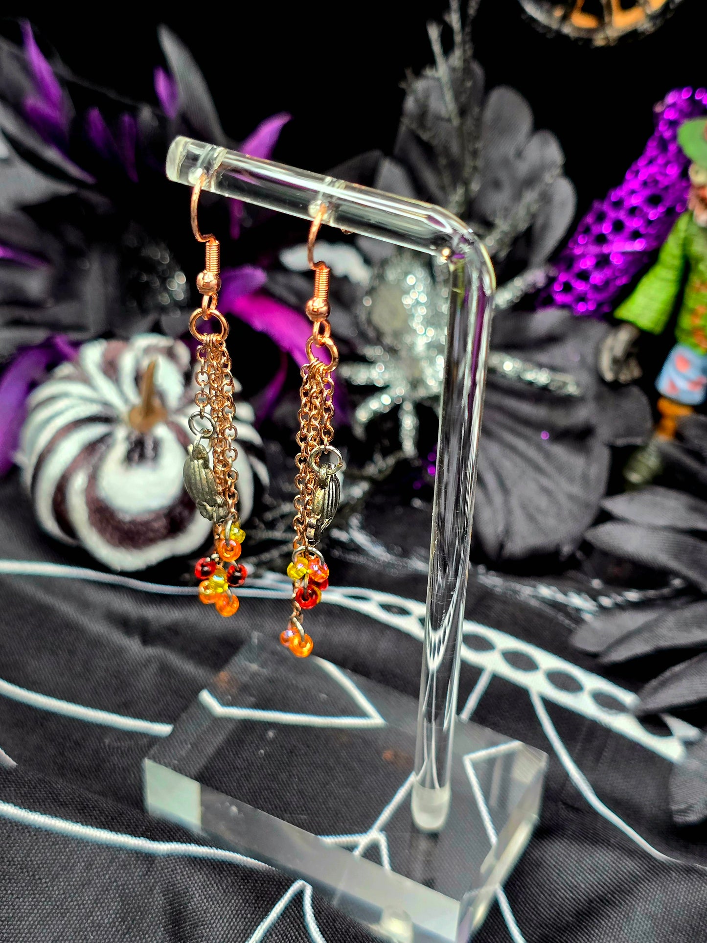 Fall Time Dangle Earrings