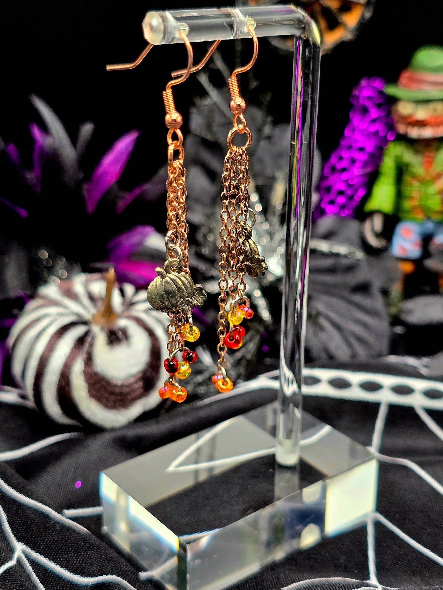 Fall Time Dangle Earrings