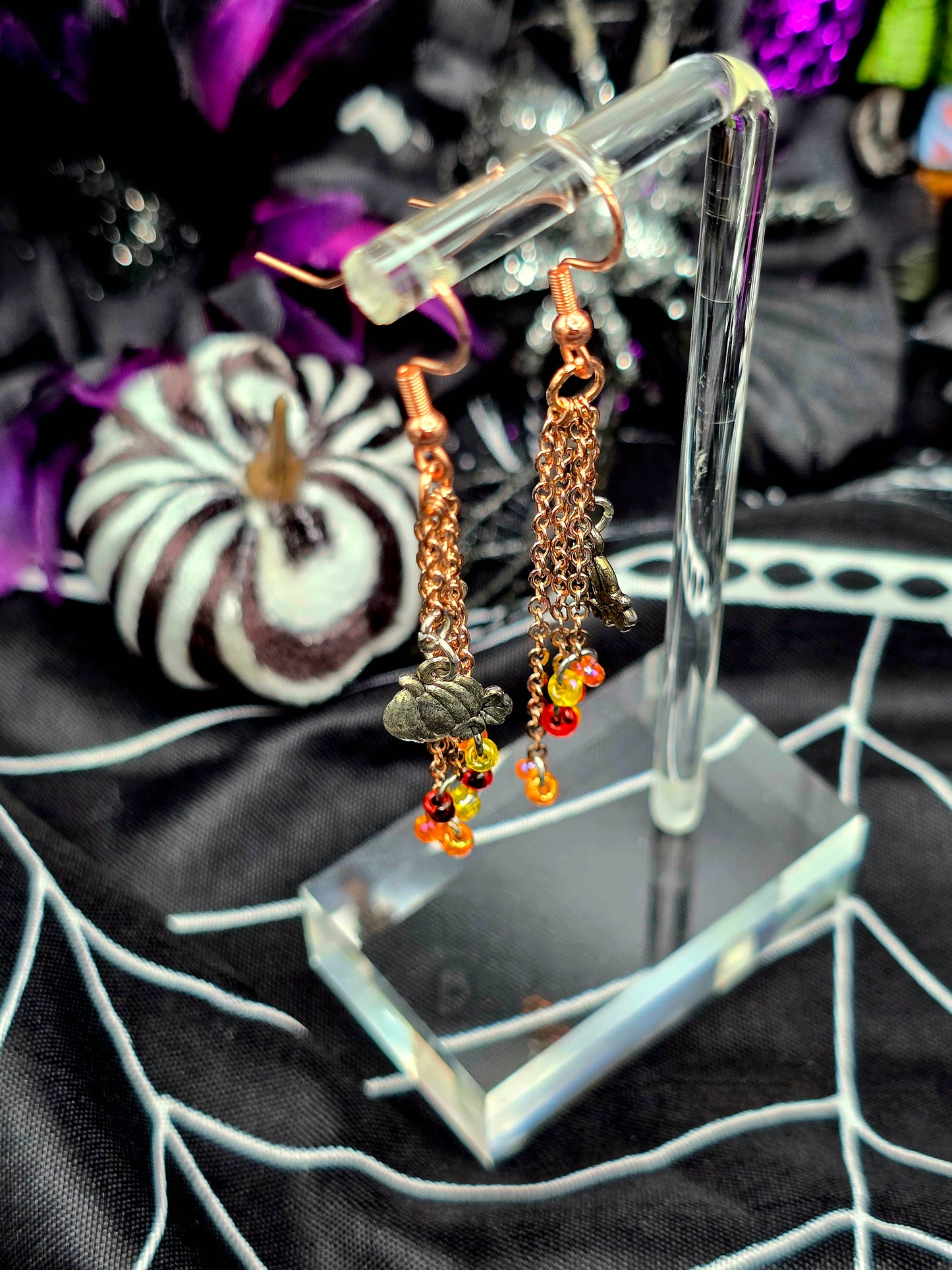 Fall Time Dangle Earrings
