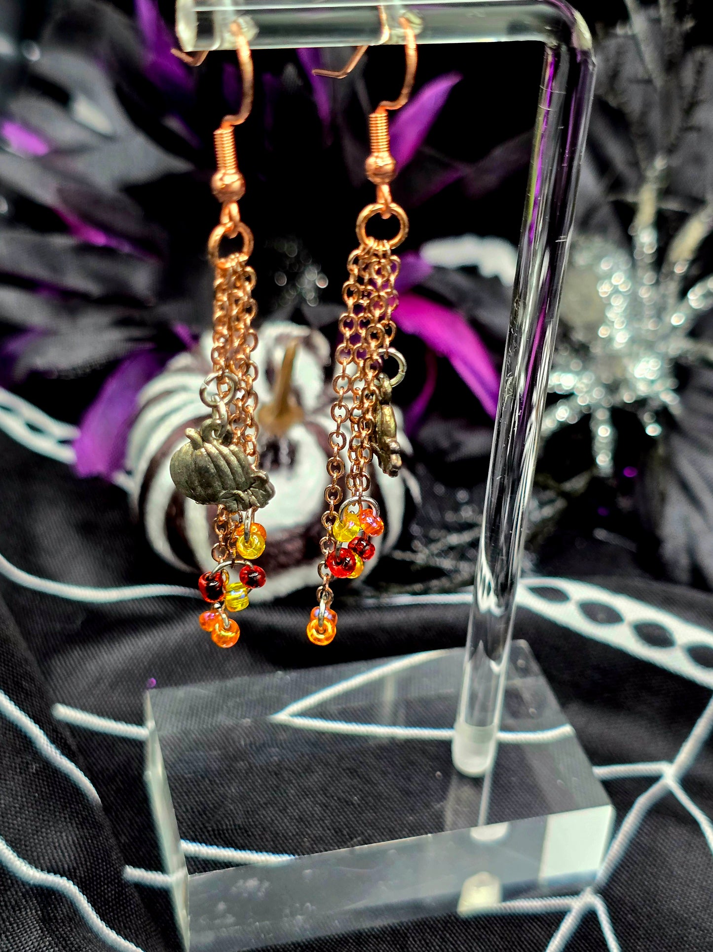 Fall Time Dangle Earrings