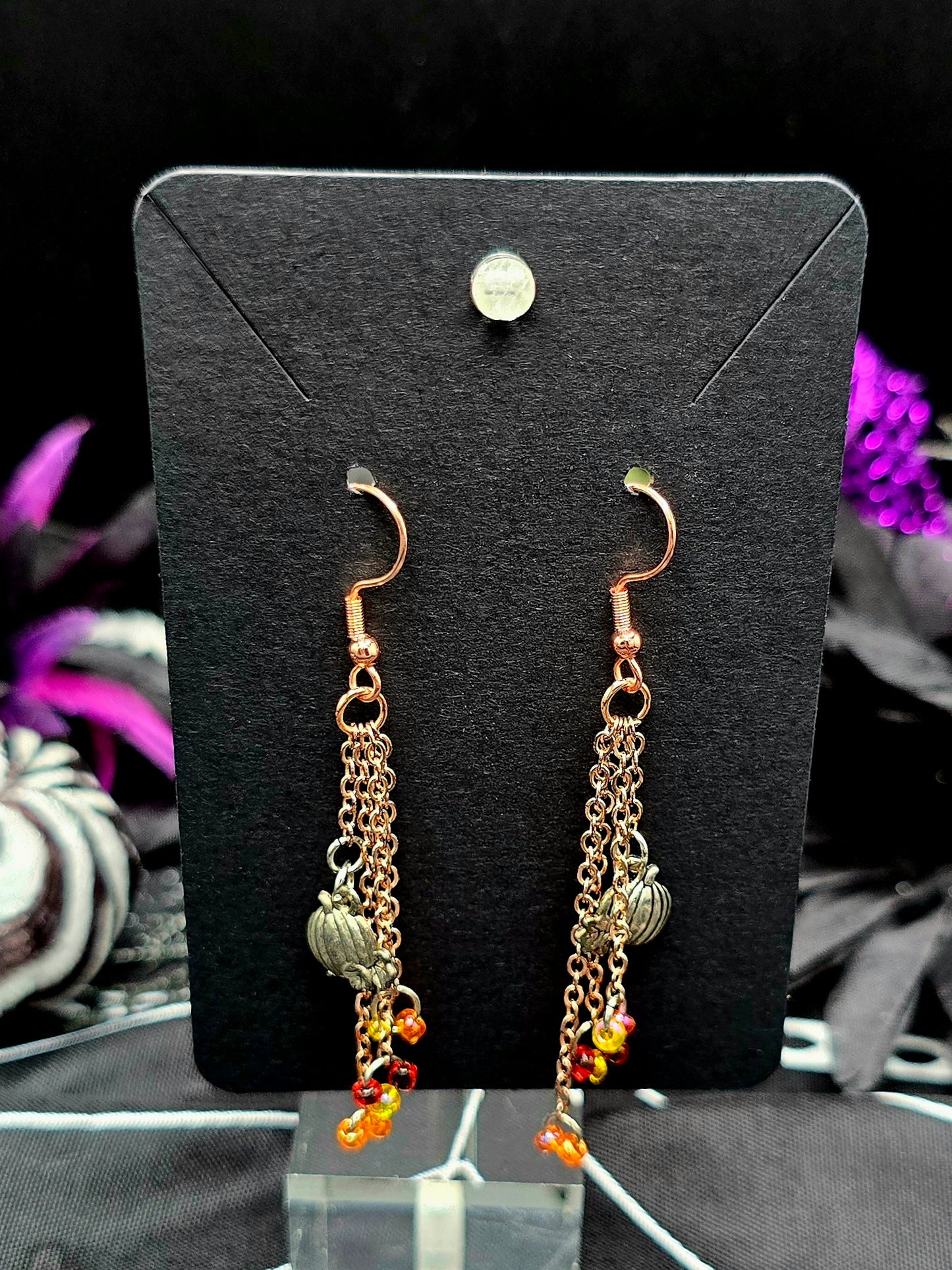 Fall Time Dangle Earrings