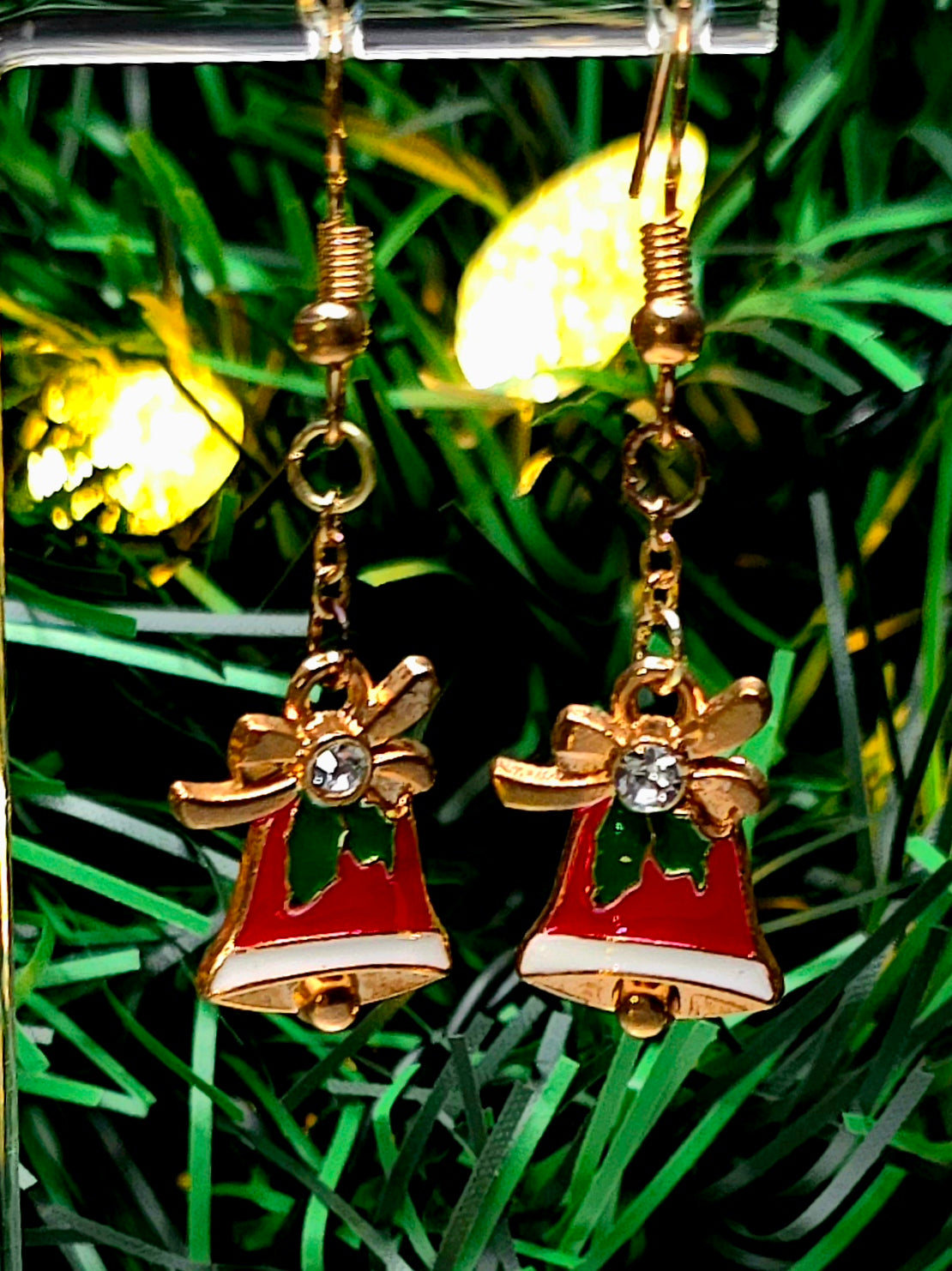 Christmas Bell Dangle Earrings