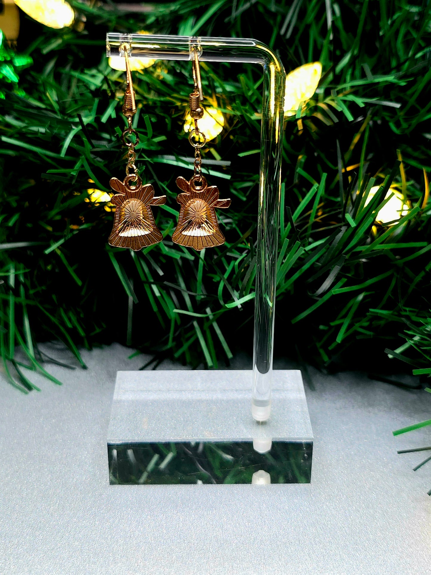 Christmas Bell Dangle Earrings
