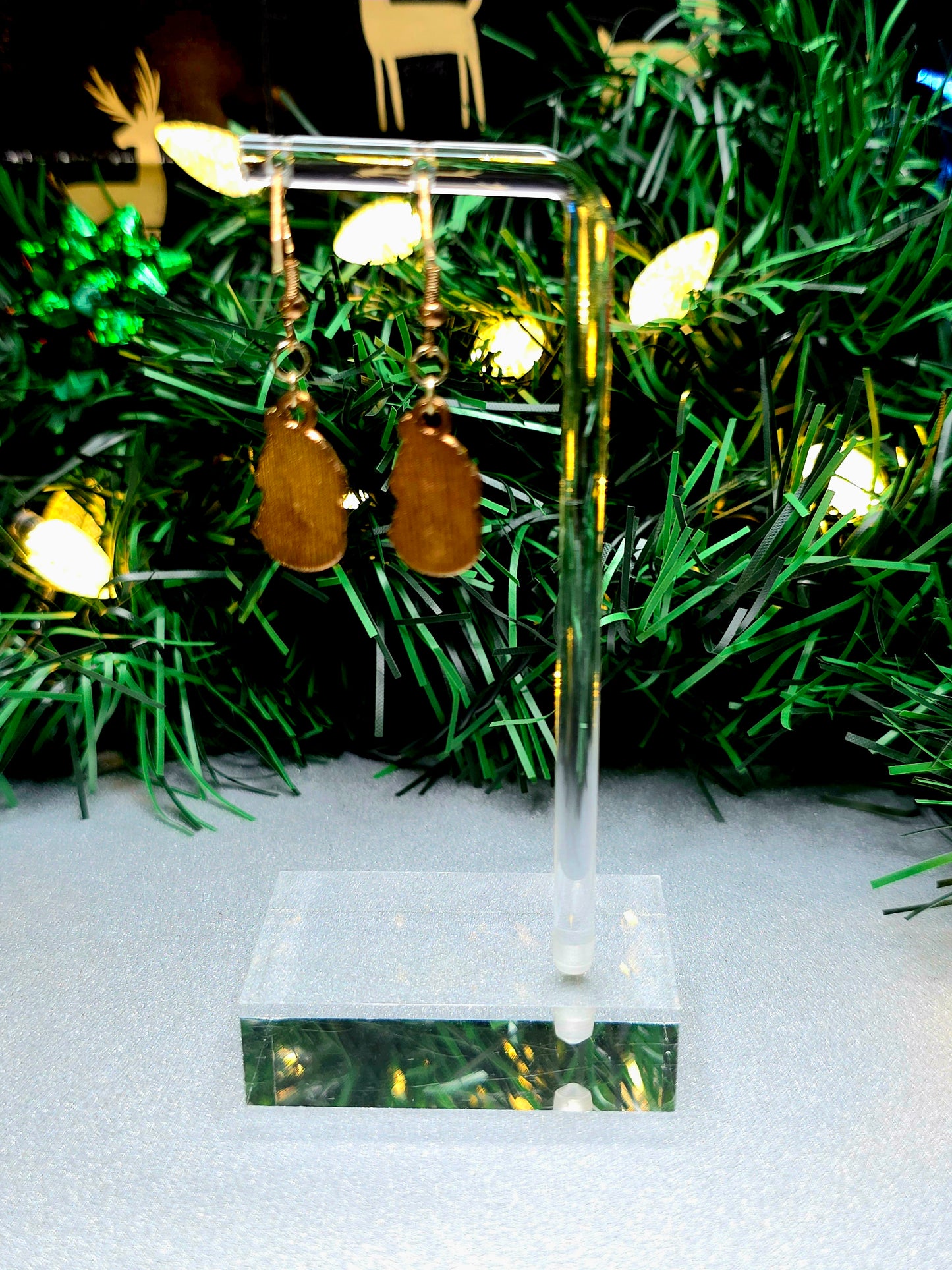 Cute Lil Snowmen Dangle Earrings