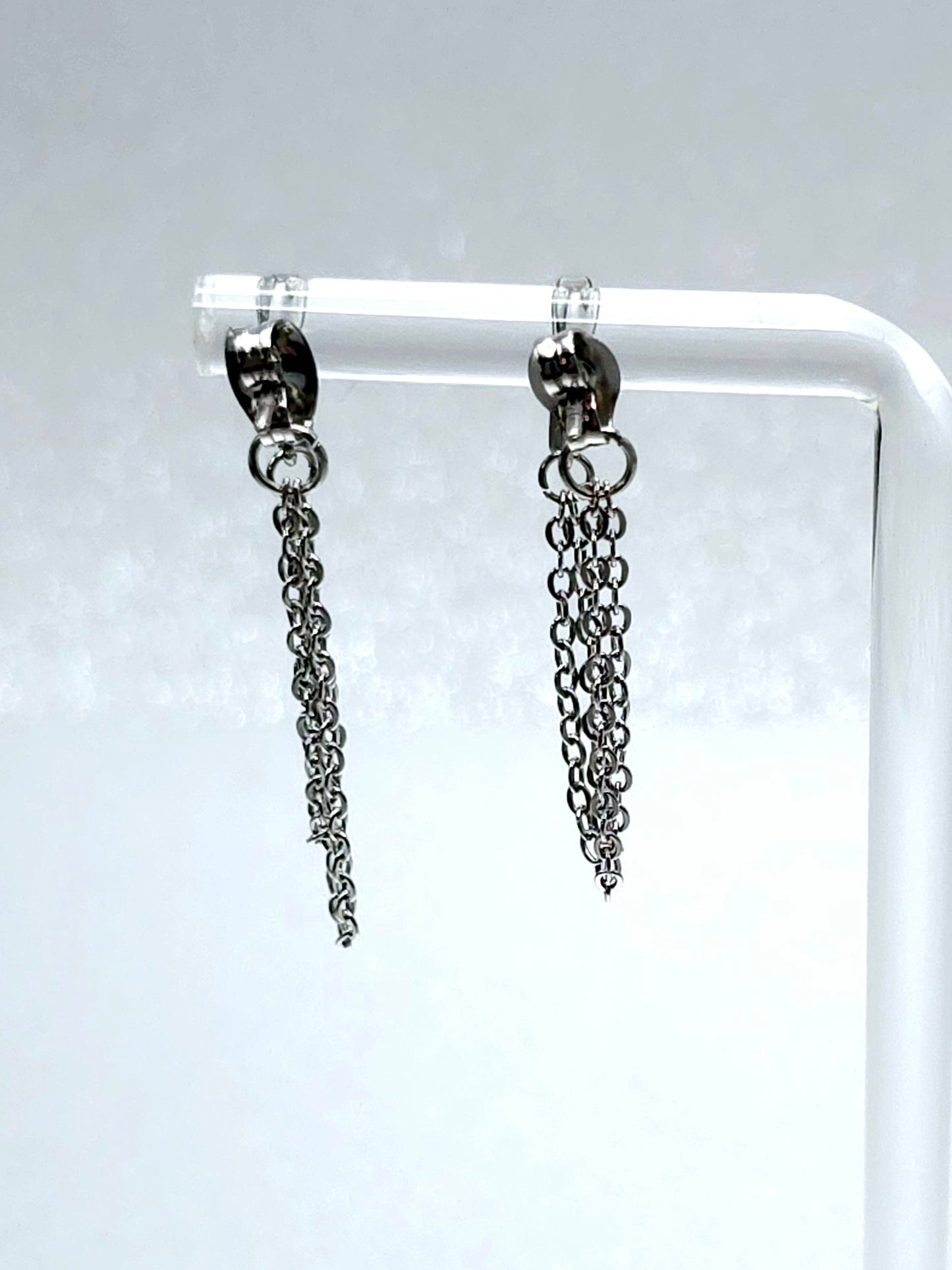 Chain Wrap Stud Earrings