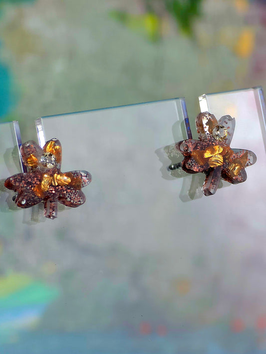 Oak Leaf Post Studs